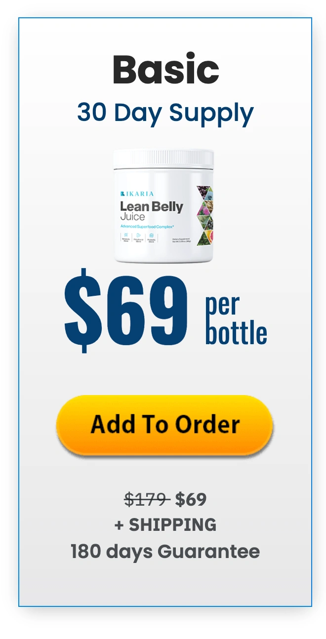 Ikaria Lean Belly Juice one bottle